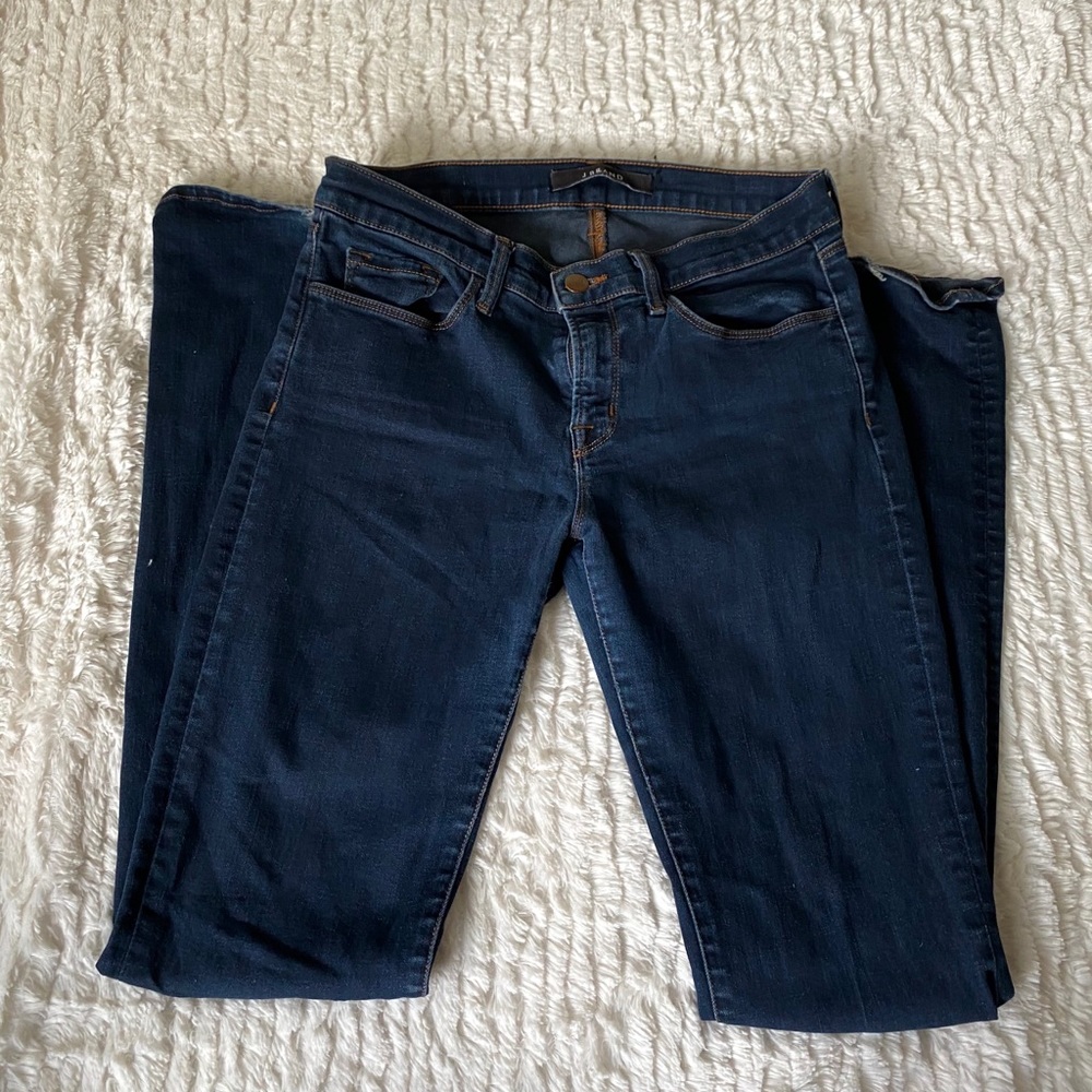 J Brand medium wash, flared jeans